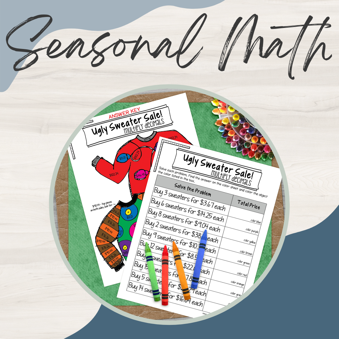 Seasonal Math Resources