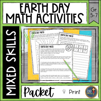 Earth Day Match Activities Packet