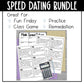 speed dating bundle great for practice, remediation, fun Fridays