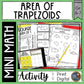 Area of Trapezoids Mini Math Activity