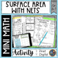 Surface Area with Nets Math Activities Puzzles & Riddle - 6th Grade Math Review