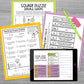 Mini Math Reading Graphs, Dot Plots, Histograms, and Box Plots Digital and Printable