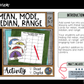 Mean Median Mode Range Task Cards - Thanksgiving