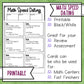 Unit Rates with Fractions Math Speed Dating - Task Cards