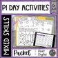Pi Day Activities - Area of Circles, Circumference, Add and Subtract Decimals