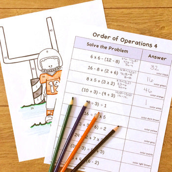 Order of Operations Activity Bundle