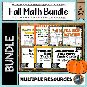 Fall Math Bundle