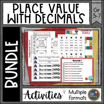 Decimal Place Value Bundle
