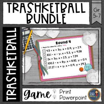 Trashketball Math Games Bundle - All Games