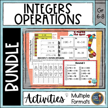 Integer Operations Bundle