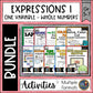 Expressions 1 Bundle with One Variable & Whole Numbers