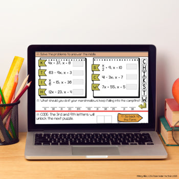 Expressions 1 Bundle with One Variable & Whole Numbers