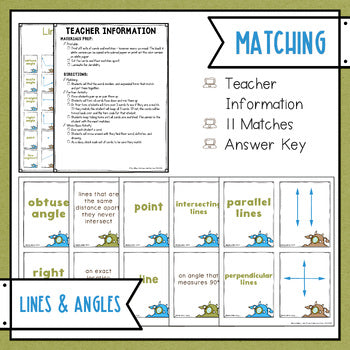 Lines and Angles Matching {free}