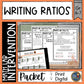 Writing Ratios Math Activities Lab - Math Intervention - Sub Plans