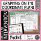 Graph on the Coordinate Plane Math Activities Lab - Math Intervention - Sub Plan